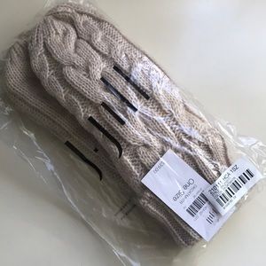 NWT- J Jill Cable Knit Mittens Brand New! One Size